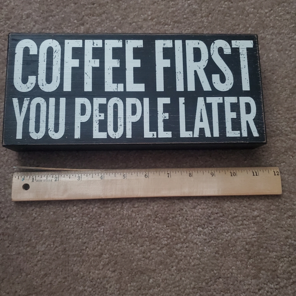 Coffee Sign ☕ - Picture 3 of 5